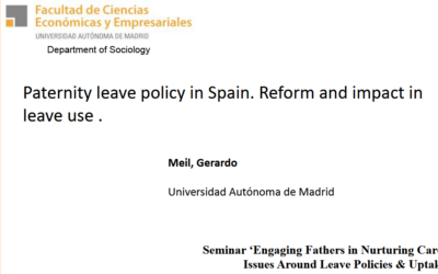 Paternity leave policies in Spain: reform and impact in leave use